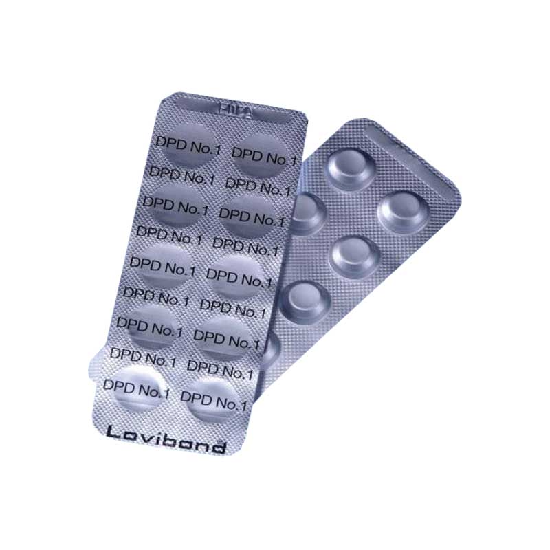 Tablety pro měření volný Cl - DPD 1 Rapid 10 ks