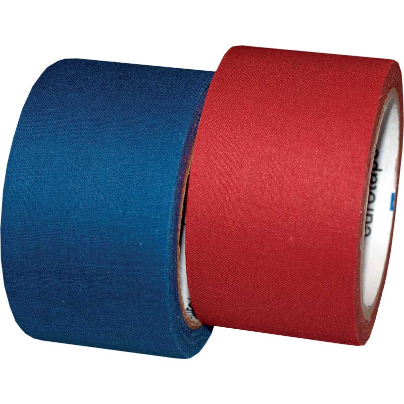 Textilní kobercová páska š.48mm x 10m červená